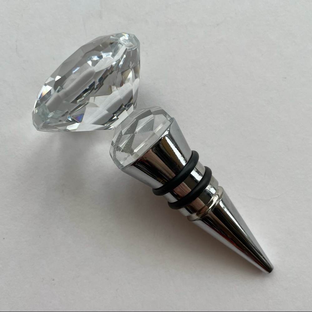 Diamond Wine Bottle Stopper
